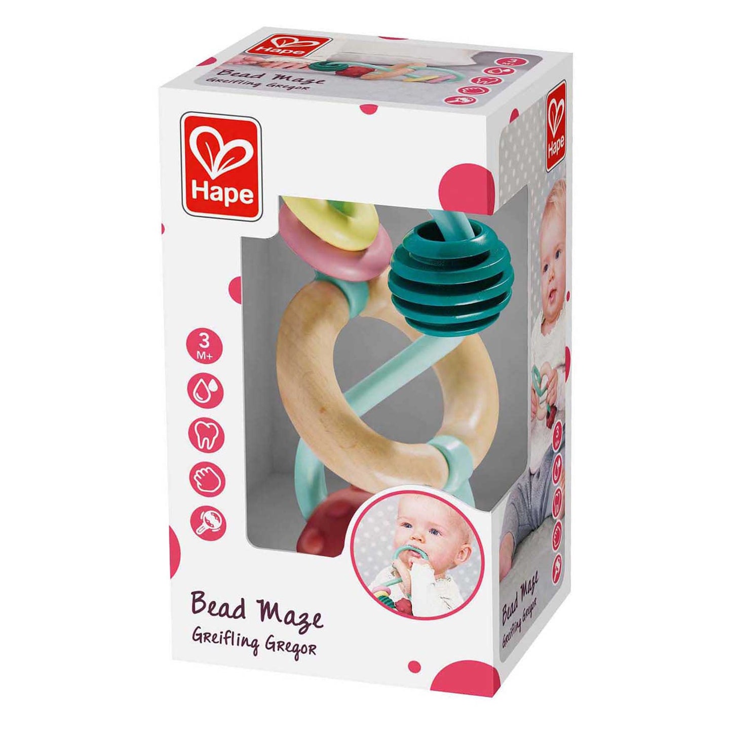 Hape Infinity Beißring mit Perlen