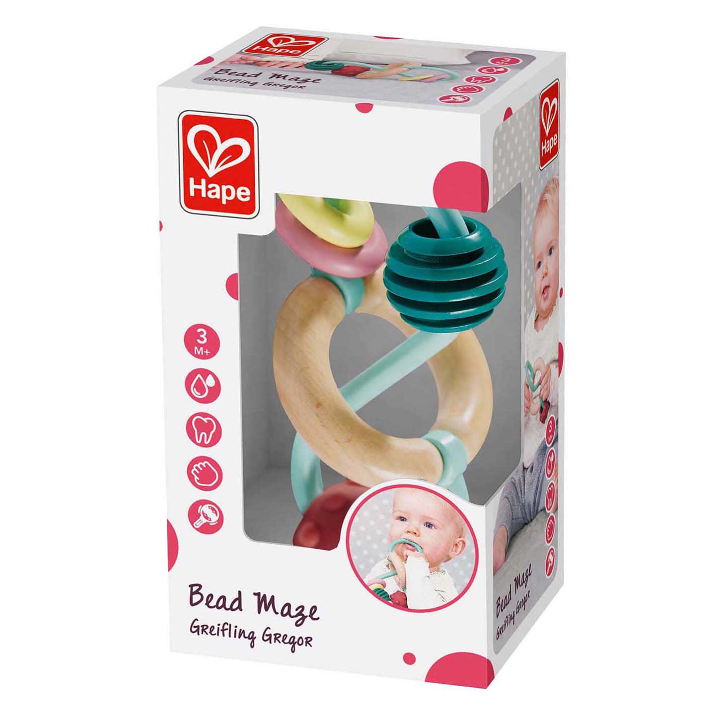 Hape Infinity Beißring mit Perlen