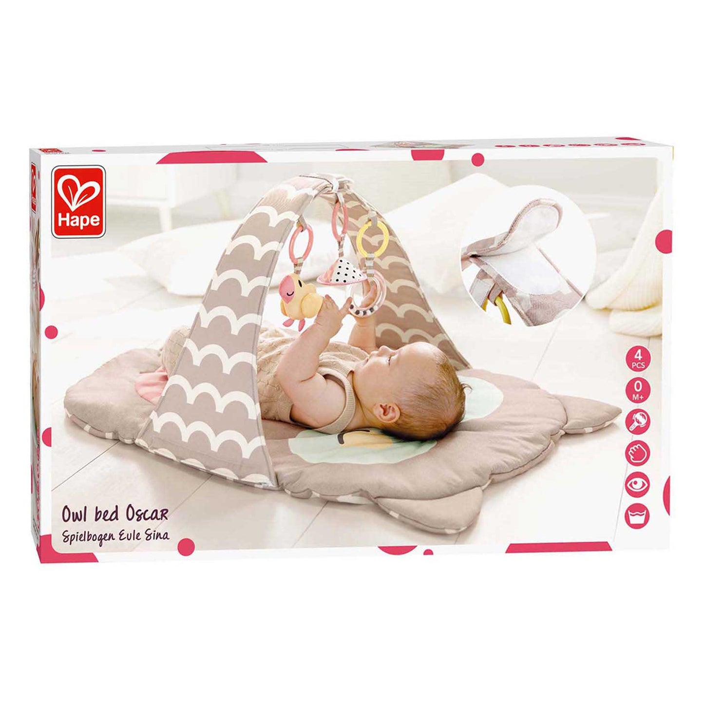 Hape Baby-Fitnessstudio Eule Oscar