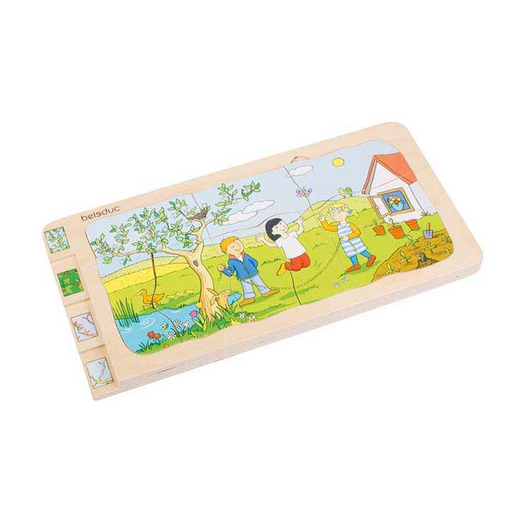 Beleduc Schichtenpuzzle 4 Jahreszeiten
