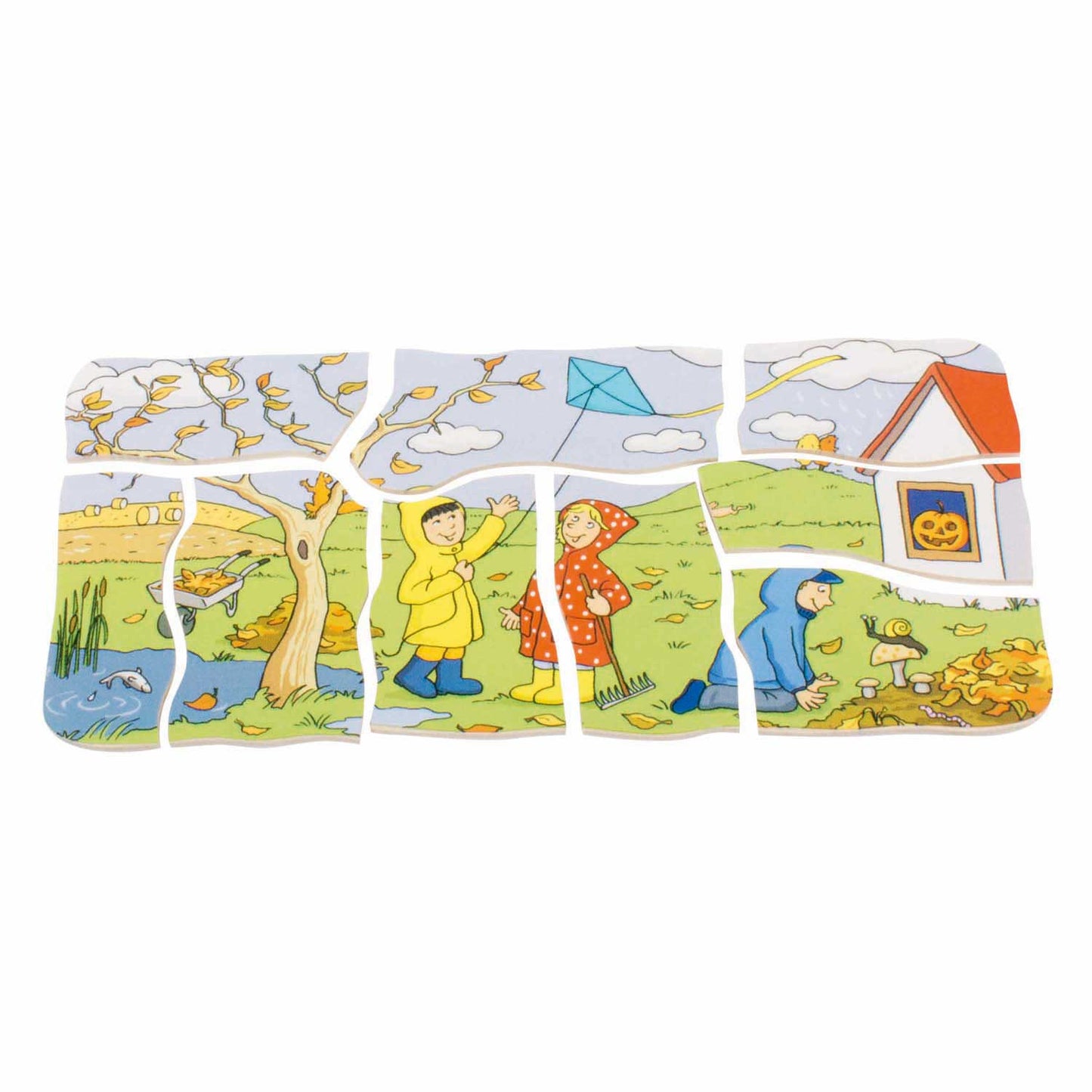 Beleduc Schichtenpuzzle 4 Jahreszeiten