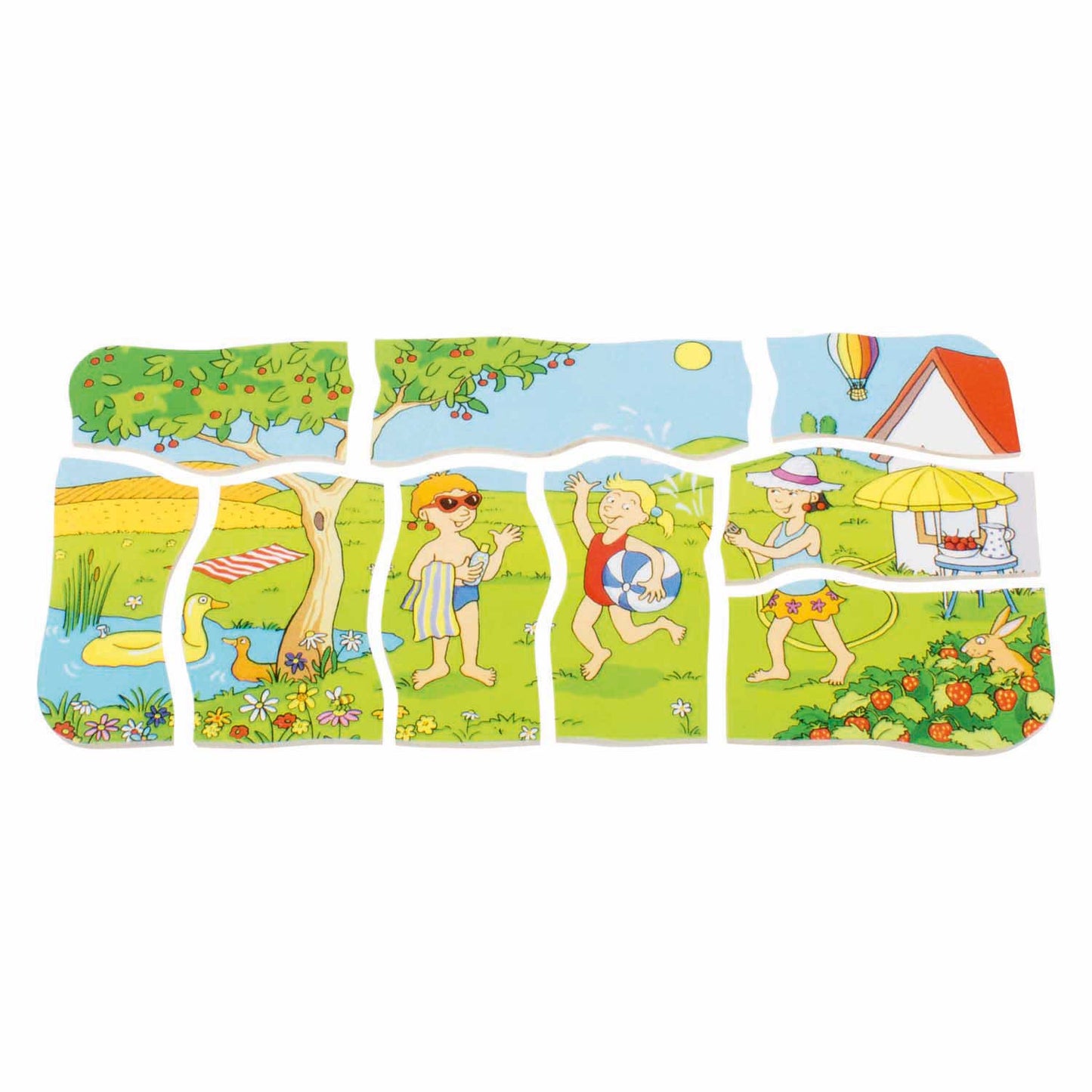 Beleduc Schichtenpuzzle 4 Jahreszeiten