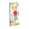 Beleduc Holzschichtenpuzzle Mädchen – 5 Schichten