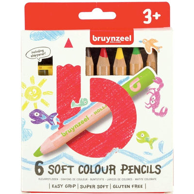 Bruynzeel Kids Weiche Bleistifte, 6st.