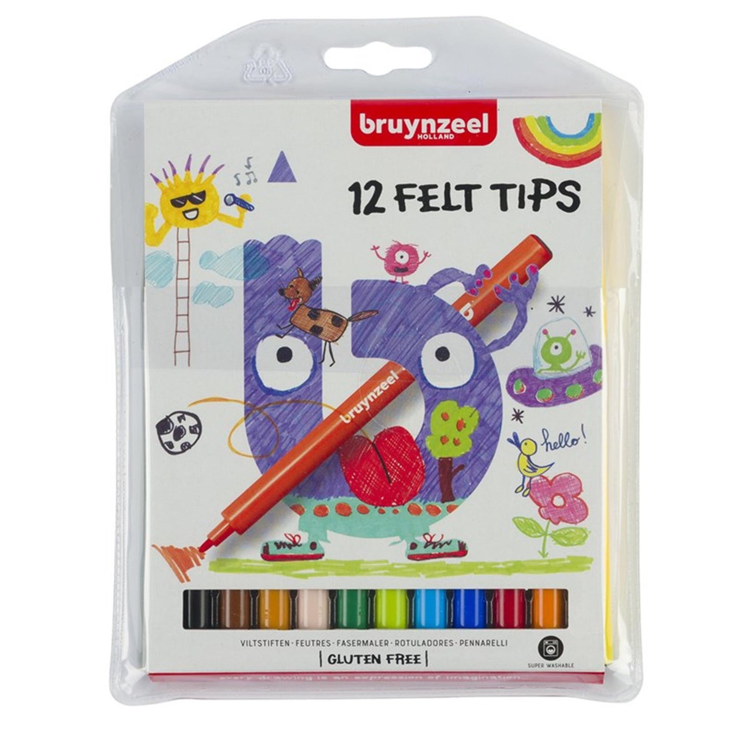 Bruynzeel Kids fühlten sich, 12st.