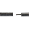 Creativ Company Magnetverschluss, Größe 3x14 mm, Lochgröße 2 mm, versilbert, 40 Stück 1 Box