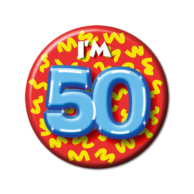 Paperdreams Button klein - ich bin 50