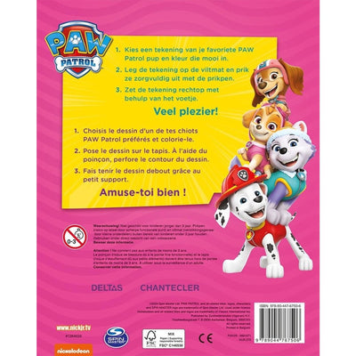 Deltas Paw Patrol Punktionsblock rosa