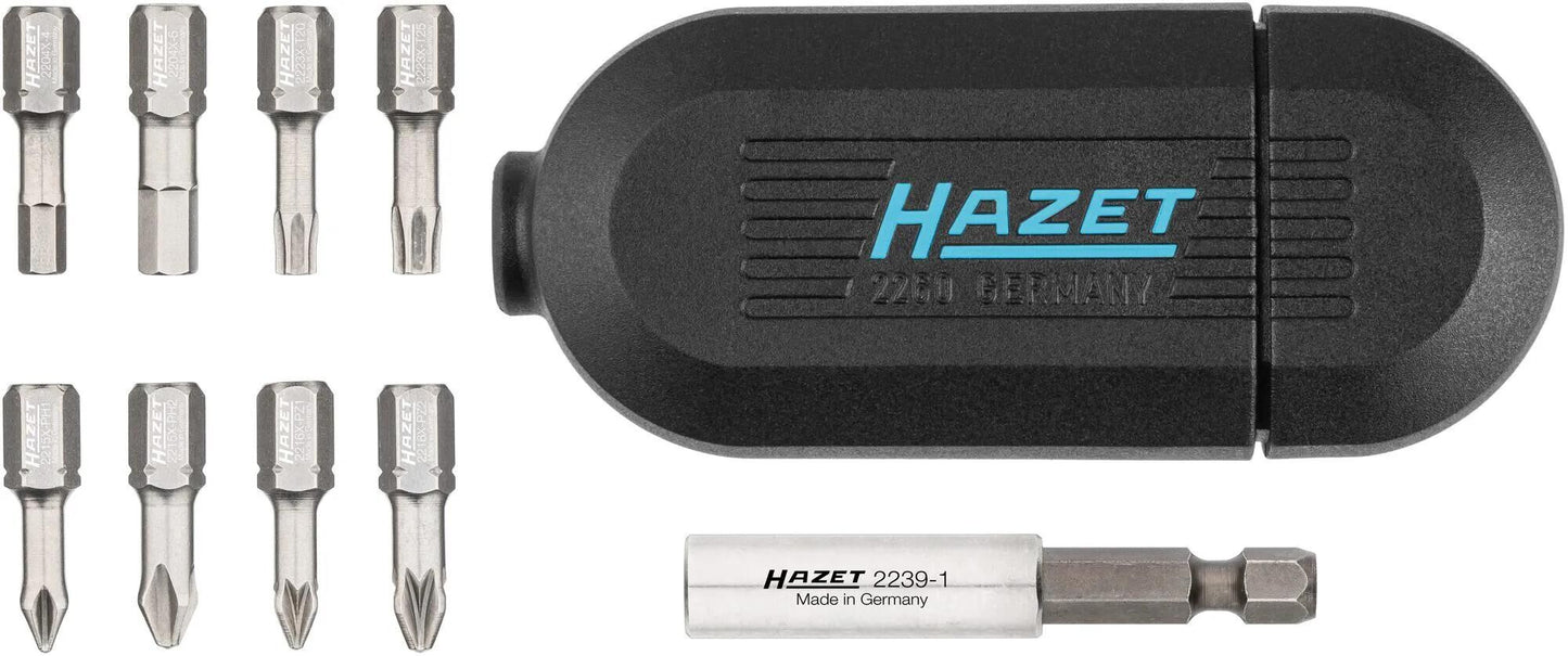 Hazet Bit setzt Edelstahl M. Klammer