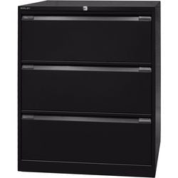 Aktenschrank Bisley df3633 schwarz 3 Schubladen