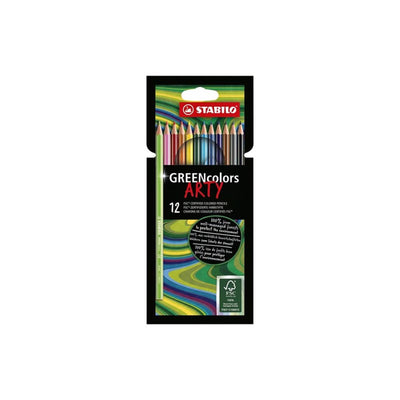 Stabilo Greencolors Bleistifte Arty, 12st.