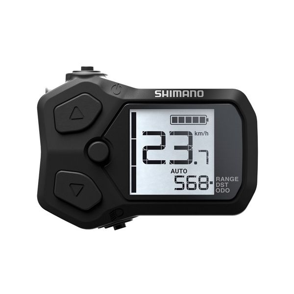 Shimano-Schritte zeigen das SC-EN500 Electric E-Tube-System an