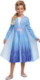 Disney-Verkleidung – Die Eiskönigin 2, Elsa Travelling Basic Plus, Größe XS (3–4 Jahre), Mädchen