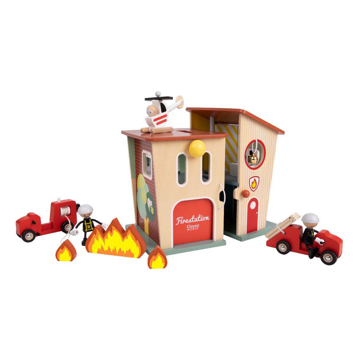 Klassische Holzfeuerwache der Welt