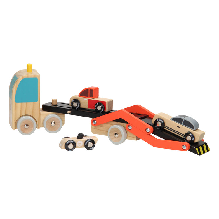 Classic World World Autotransporter mit Autos, 4dlg.