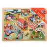 Klassische Welt -Welt -Holz -Puzzle in der Stadt, 49st.