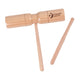 Klassische Welt -Welt -Holz -Tonblock mit Griff und Stick