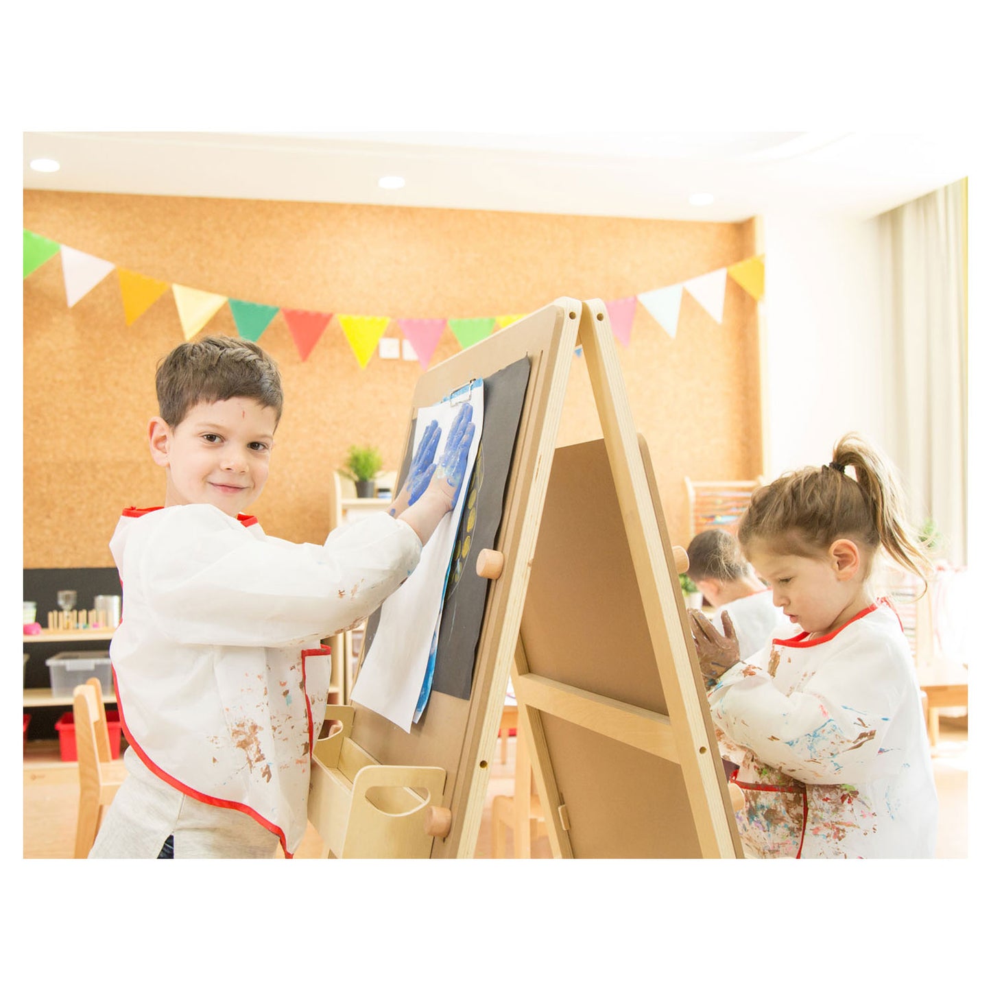 Klassische Welt der Welt faltbare Blackboard