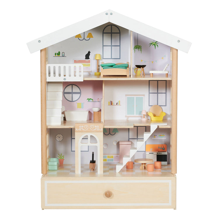 Klassische Welt der Welt glückliche Villa Houten Poppenhuis, 28dlg.