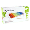 Classic World Holz-Xylophon Regenbogen, 2-tlg.