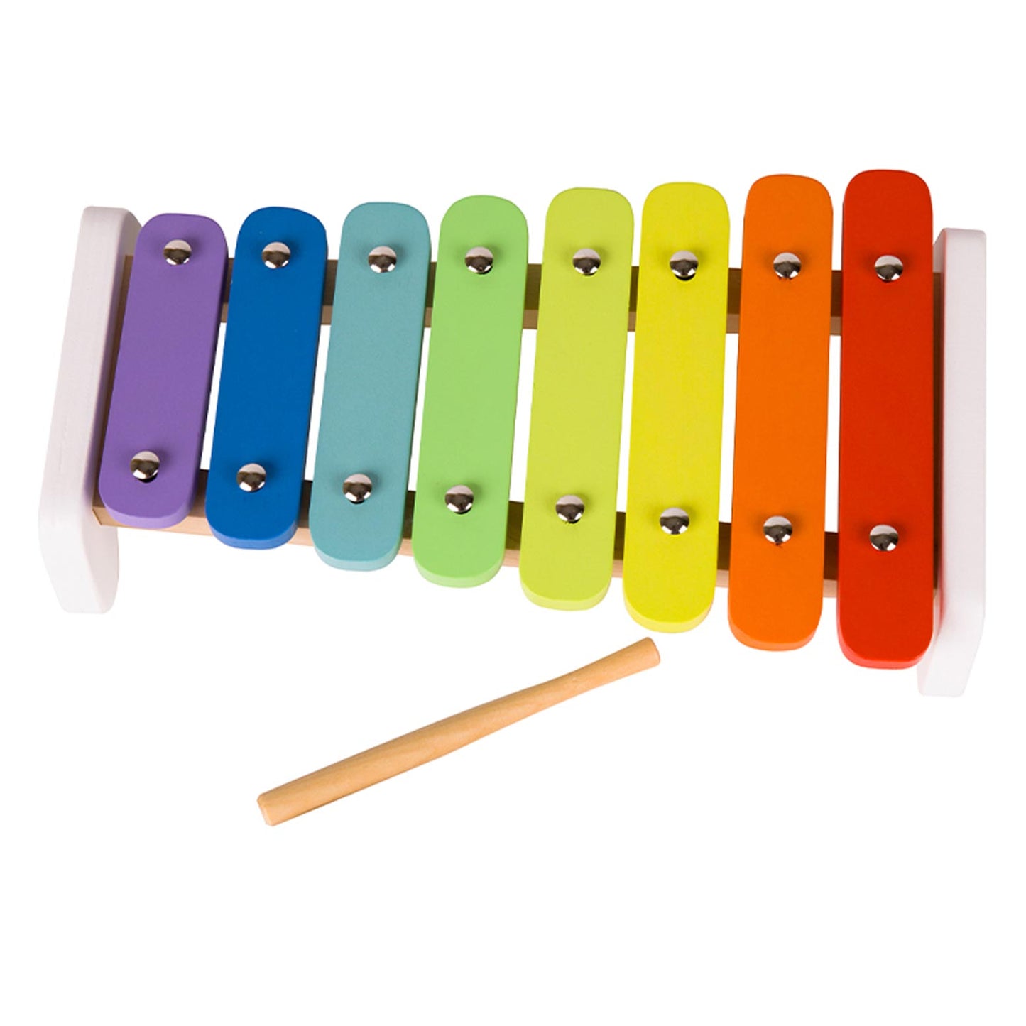Classic World Holz-Xylophon Regenbogen, 2-tlg.