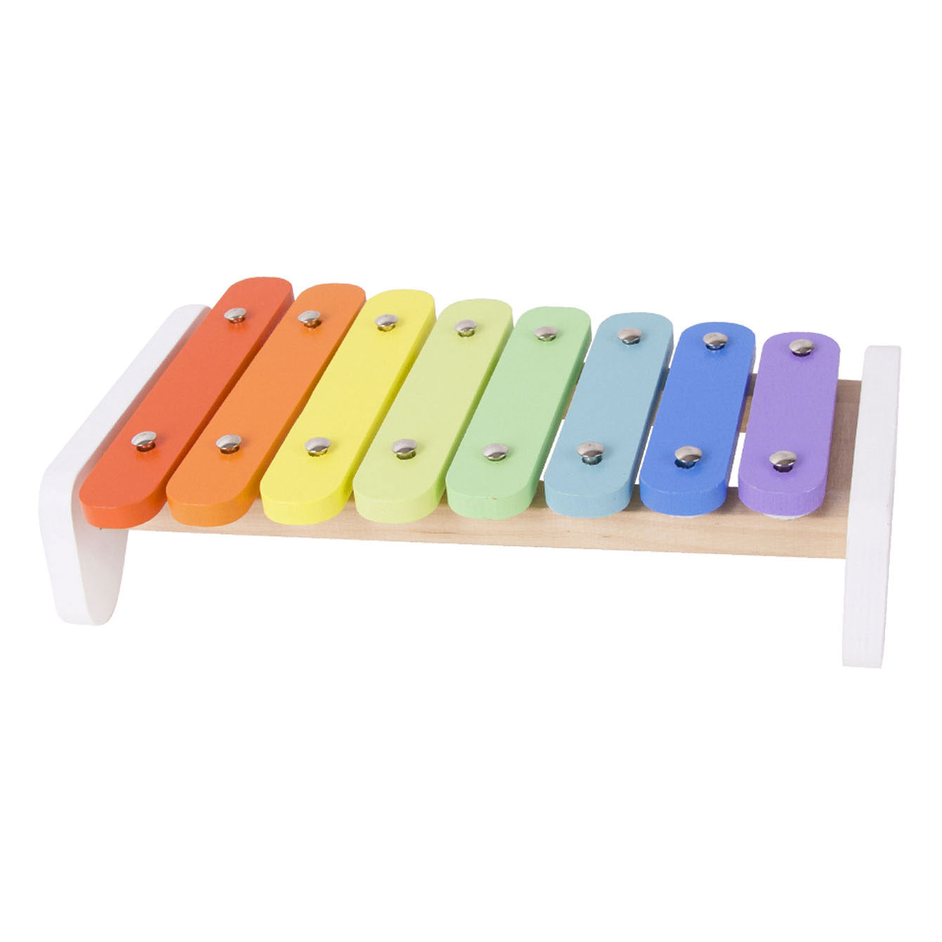 Classic World Holz-Xylophon Regenbogen, 2-tlg.