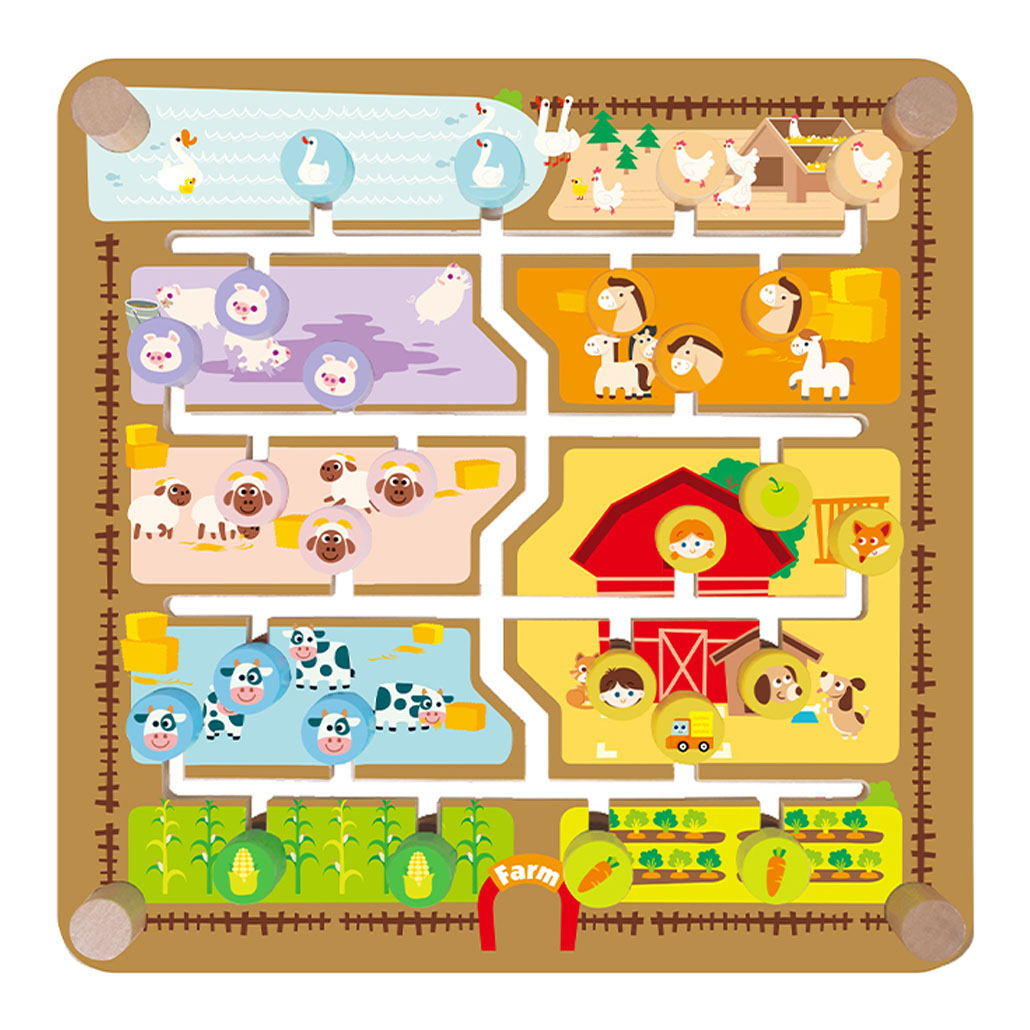 Klassische World World 2in1 Holzpfähte für das Spiel des Kindes