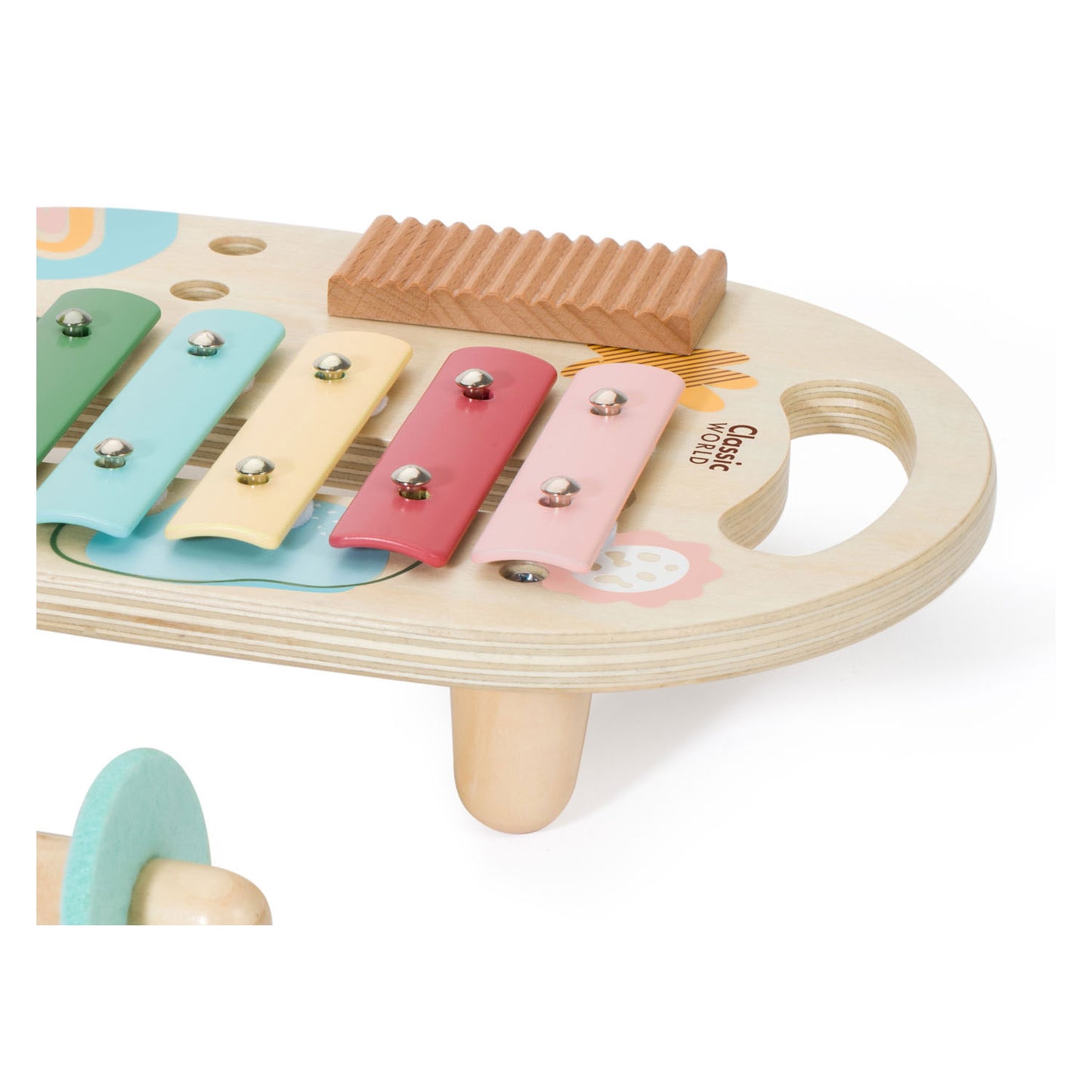 Klassische Welt der Welt Holz Musikinstrumente Set Iris