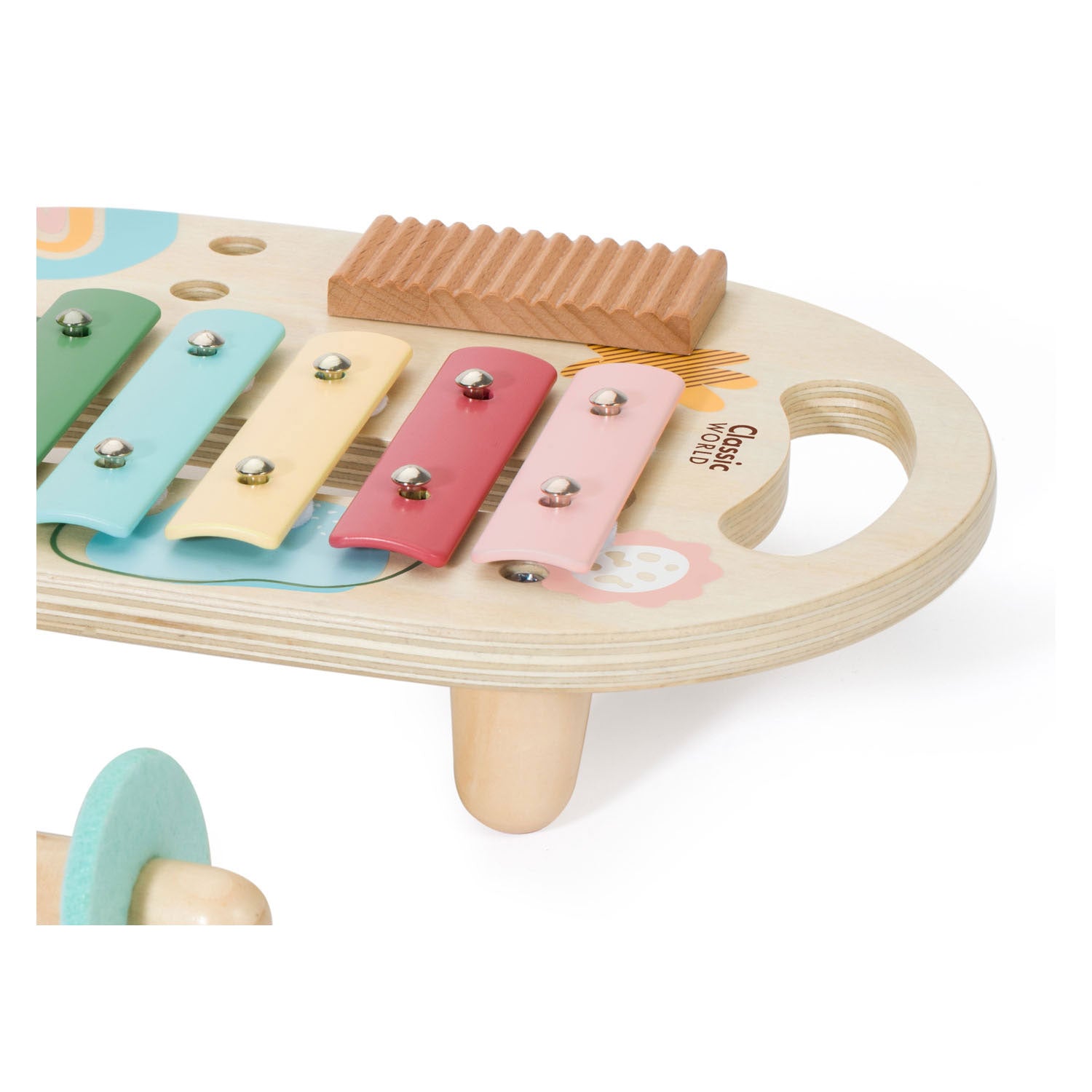 Klassische Welt der Welt Holz Musikinstrumente Set Iris