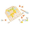 Klassiker World World Wooden Screw Board -Koordinierungsspiel, 27dlg.