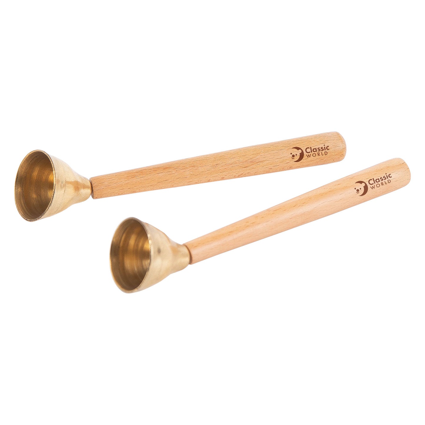 Klassische Welt der Welt Holz Handbel, 2..
