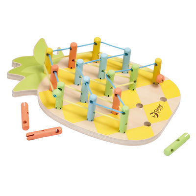 Klassiker World World Wooden Ananas Connecting Game, 21DLG.