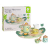 Klassiker World World Wooden Vintage Tee Set mit Tablett, 14dlg.