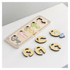 Classic World World Wooden Castle Keys and Ditches Match Game, 13dlg.