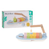 Klassiker World World Wooden Blockboot mit Tap, 13dlg.