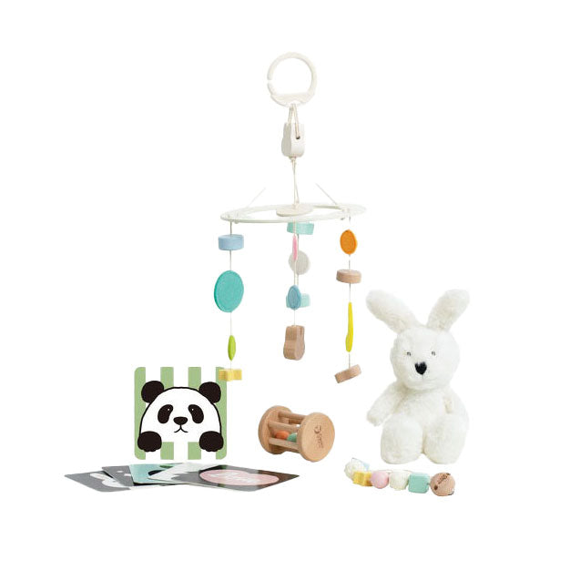 Klassische Welt der Welt Baby Hello Toy Toy Box 0-6 Monate