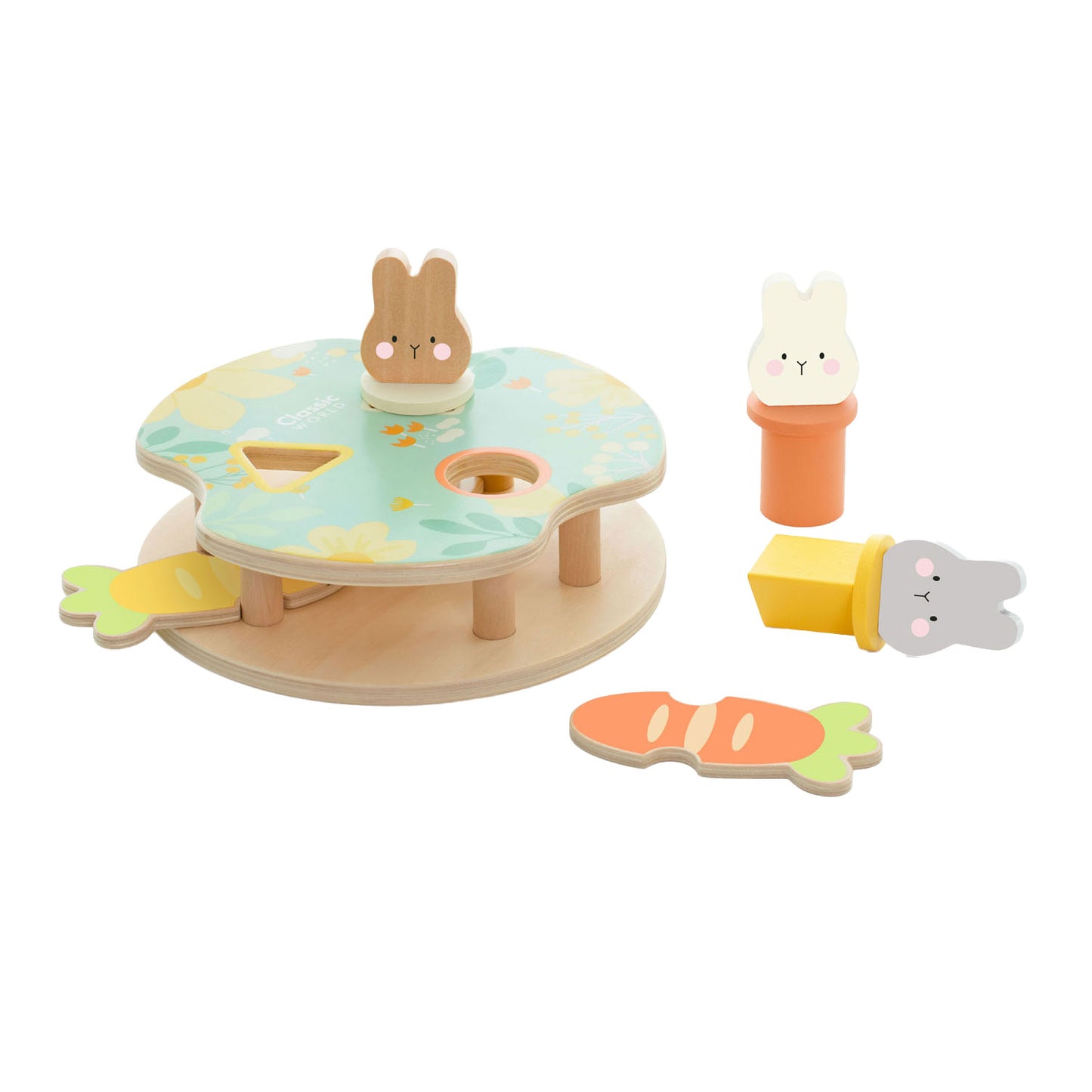 Klassisches World Buiter Rabbit Holzspiel
