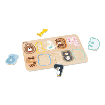 Klassiker World WORLD HOOLEN Figure Puzzle, 10st.