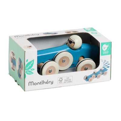 Klassische Welt Welt Holz Spielzeugauto Montlhery