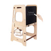 Classic World Houten 2In1 Lernturm und Table einstellbar, 90 cm