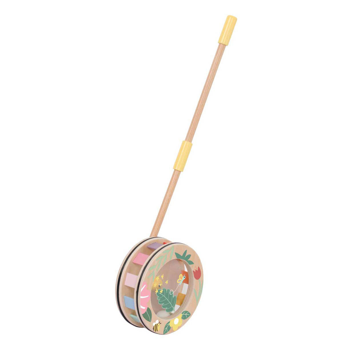 Classic World Holz-Schiebespielzeug Regenbogen