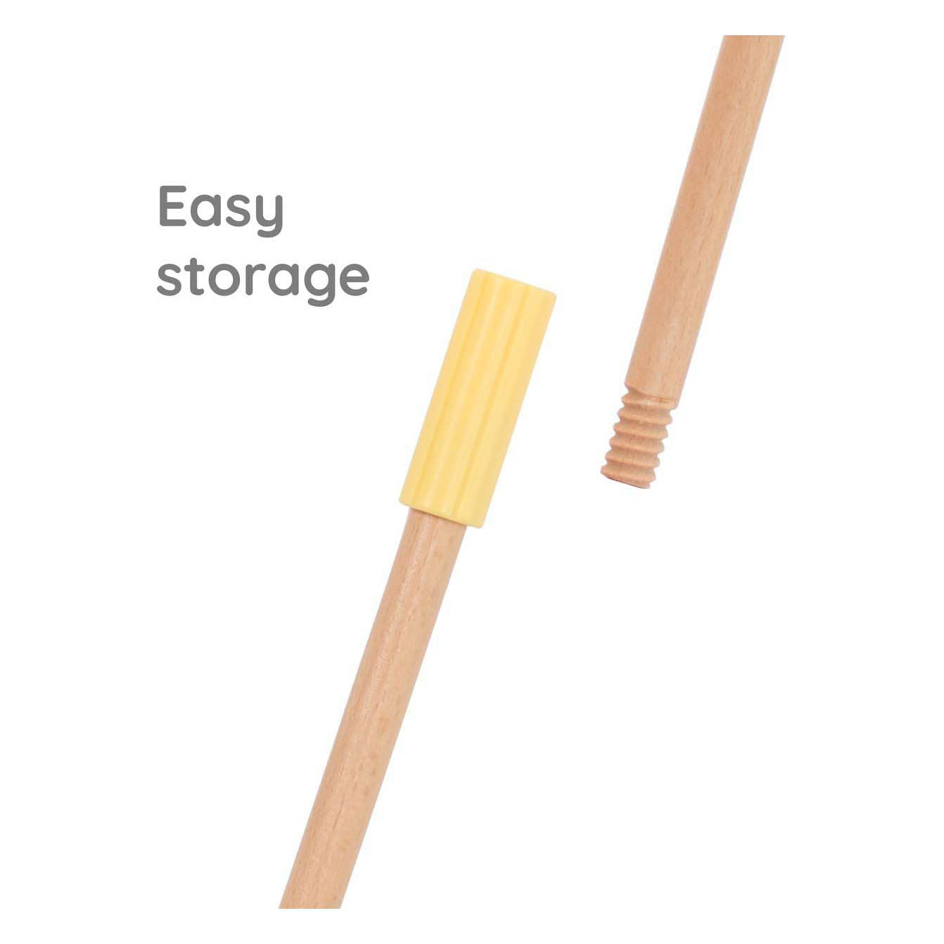 Classic World Holz-Schiebespielzeug Regenbogen