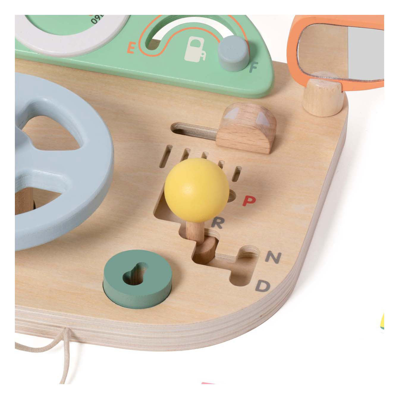 Classic world wooden multifunctional steering wheel
