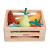 Klassische Holzkiste mit Obst