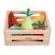 Klassische Holzkiste mit Obst