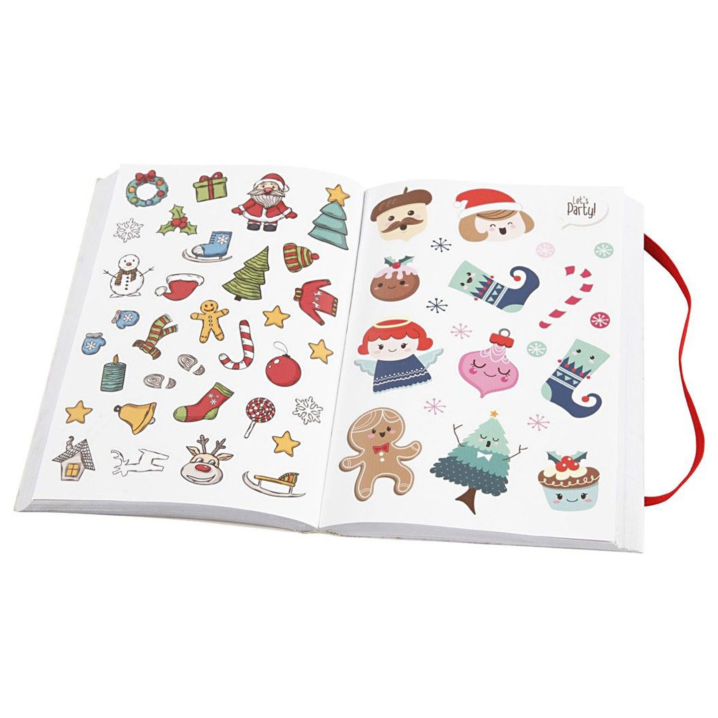 Aufkleberbuch Weihnachten