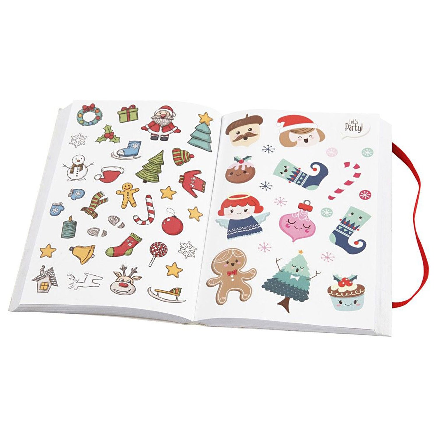 Aufkleberbuch Weihnachten