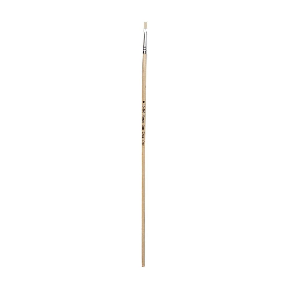 Holzbürsten Nr. 0, Lange Steel, 12st.