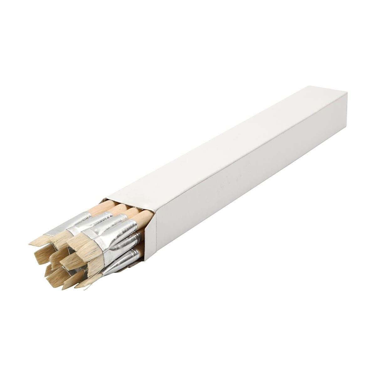 Holzbürsten Nr. 14, Lange Steel, 12st.