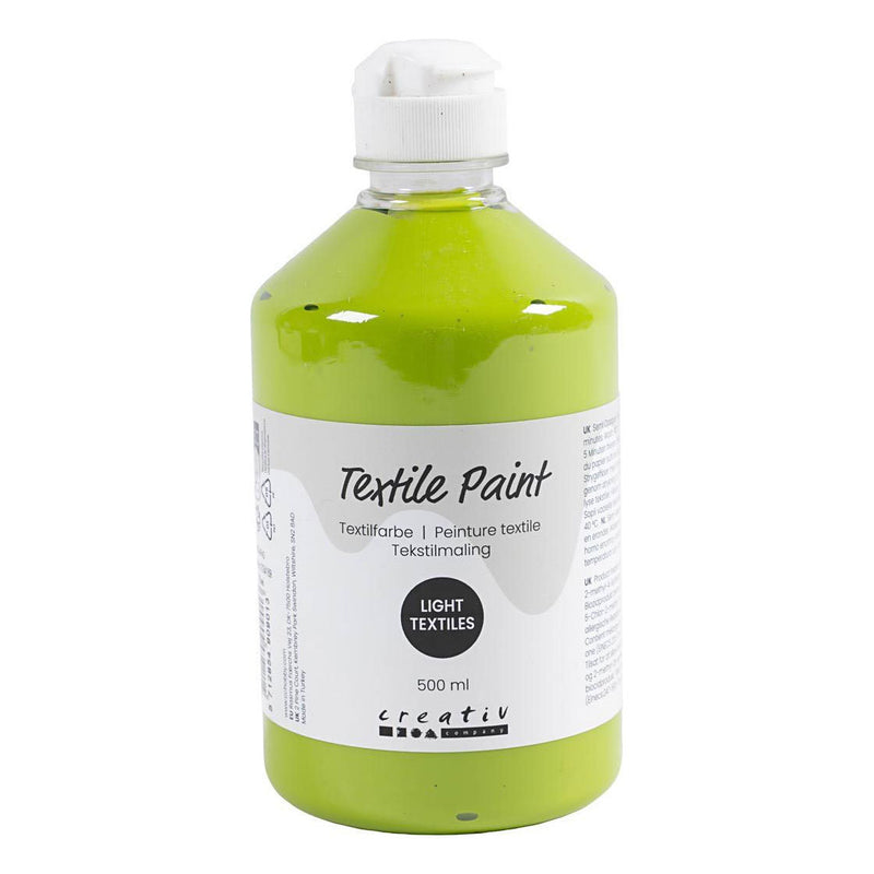 Creativ Company Textilfarbe – Kiwi, 500 ml